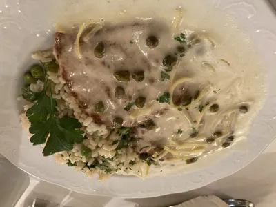 Kremalı Şnitzel
